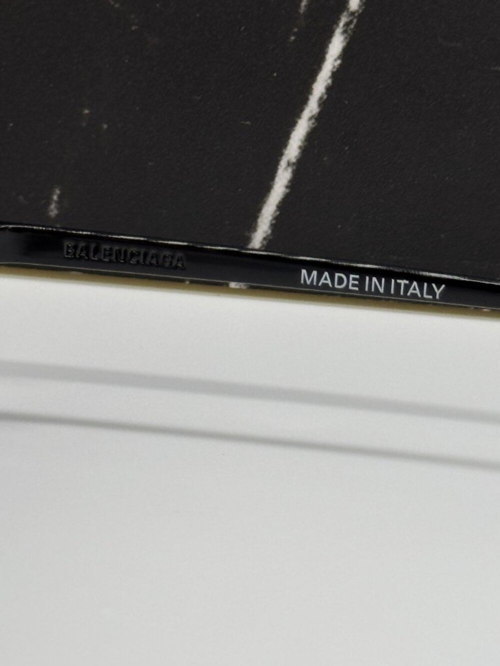 NEW BALENCIAGA BB0192S 001 BLACK SHIELD UNISEX SUNGLASSES BALENCIAGA EYEWEAR - Picture 8 of 9